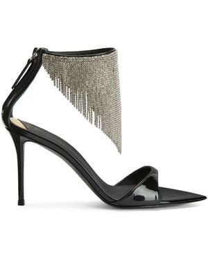 Giuseppe Zanotti Intriigo Crystal - Black