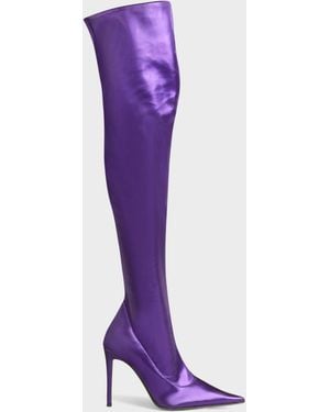 Giuseppe Zanotti Ametista Extra Boot 105 - Purple