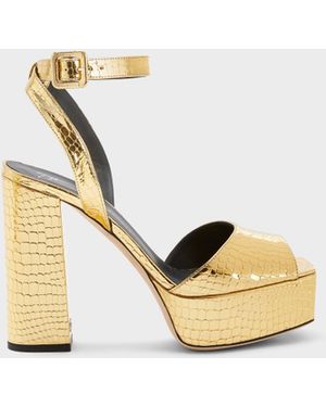 Giuseppe Zanotti New Betty Sandal 120 - Mettallic