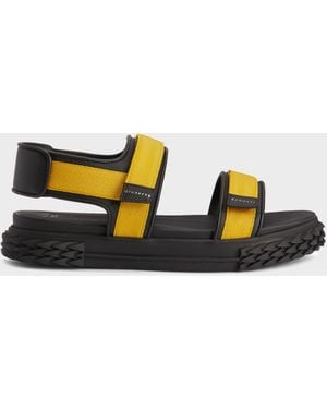 Giuseppe Zanotti Blabber Gummy Sandal - White