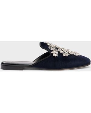 Giuseppe Zanotti Elsa Crystal Sabot - White