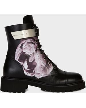 Giuseppe Zanotti Forever Bloom Biker - White