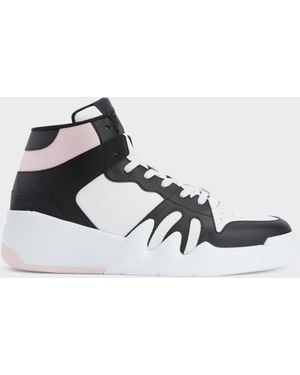 Giuseppe Zanotti Talon Mid Top - Blanc