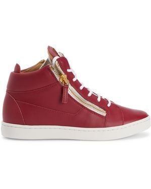 Giuseppe Zanotti Kriss Trainers - Red