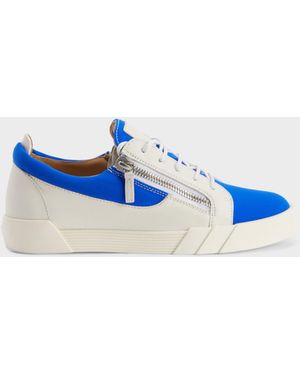 Giuseppe Zanotti The Shark 5.0 Low Top - Blue