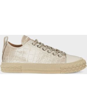 Giuseppe Zanotti Blabber Low Top - Natural