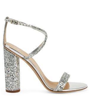 Giuseppe Zanotti Tara Glitter Sandals - Metallic