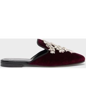 Giuseppe Zanotti Elsa Crystal Sabot - White