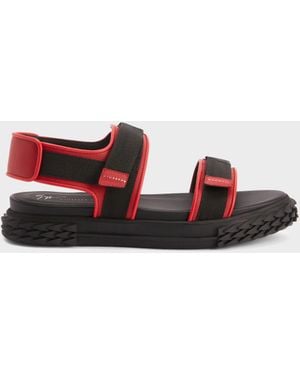 Giuseppe Zanotti Blabber Gummy Sandal - White