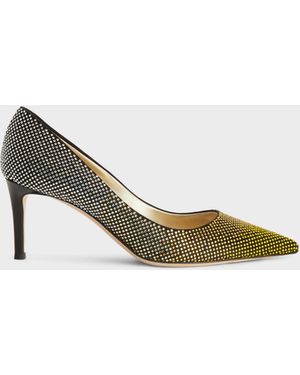 Giuseppe Zanotti Celie Crystal Pump 70 - Black
