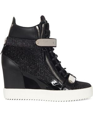 Giuseppe Zanotti Coby Wedge - Black