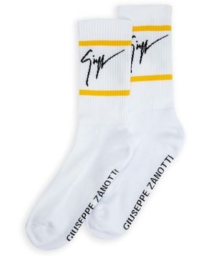 Giuseppe Zanotti Gz-Socks - White