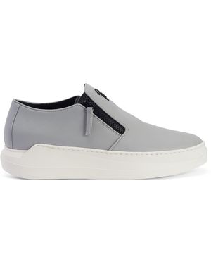 Giuseppe Zanotti Conley Zip - Grey