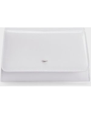 Giuseppe Zanotti Cleopatra Mini Clutch - White