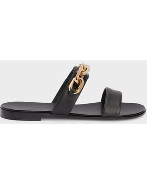 Giuseppe Zanotti Aubert Chain Sandal - White
