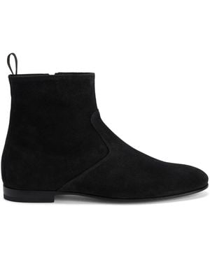 Giuseppe Zanotti Velvet-leather Boots - Black