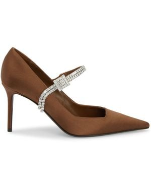 Giuseppe Zanotti Raquel Strap 85 - Brown