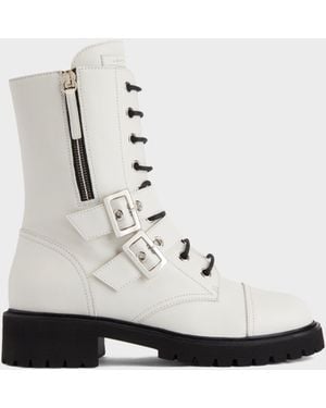 Giuseppe Zanotti Urban Biker - White