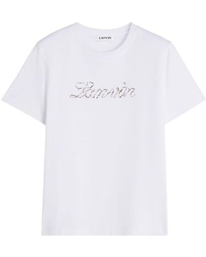 Lanvin T-shirt con applicazioni - Bianco