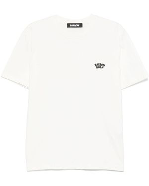 Barrow T-shirt bianca stampa golf - Bianco
