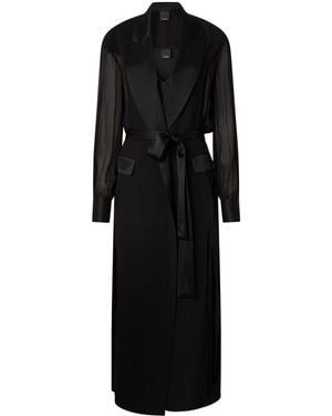 Pinko Abito lungo con design a strati - Nero