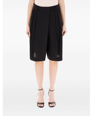 Marella Codesign Shorts plissettati - Nero