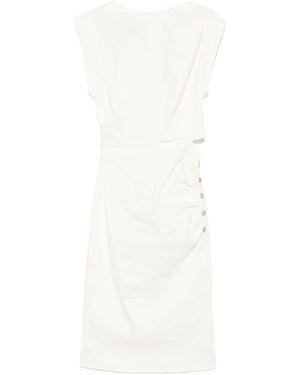 Pinko Abito con maniche ad aletta - Bianco