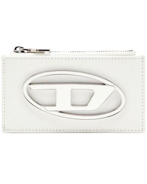 DIESEL Portacarte 1Dr - Bianco