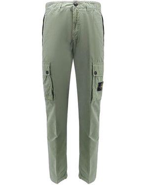 Stone Island Pantaloni Dritti - Verde