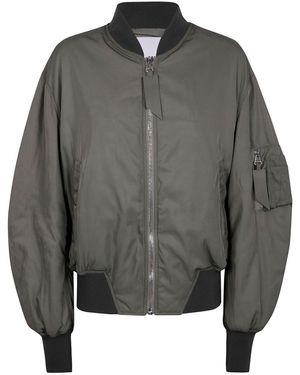 The Attico Bomber Con Tasca - Grigio