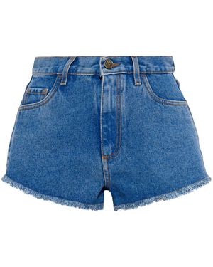 Etro Shorts Denim - Blu