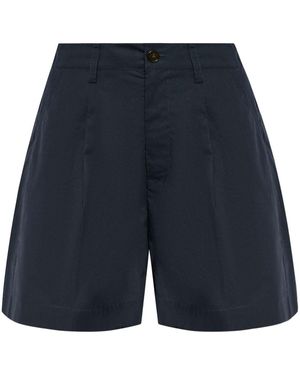 Woolrich Shorts sartoriali a vita alta - Blu