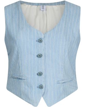 Liu Jo Gilet a righe - Blu