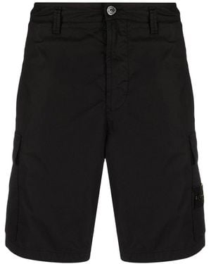 Stone Island Bermuda Cargo Nero