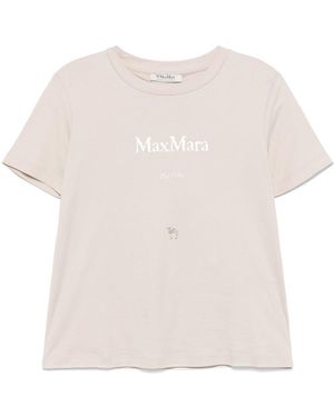 Max Mara T-shirt regular quieto - Bianco