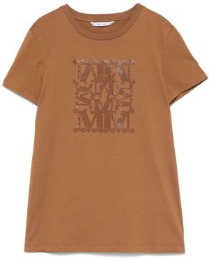 Max Mara T-shirt giovane - Marrone