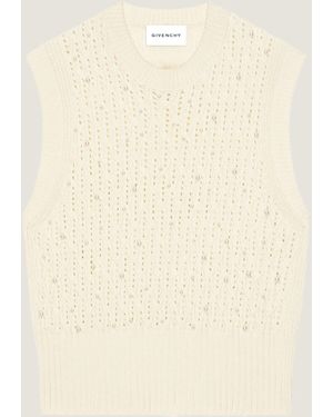 Givenchy Sleeveless Jumper - Natural