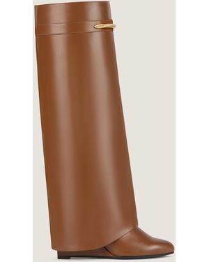 Givenchy Shark Pinch Boots - Brown