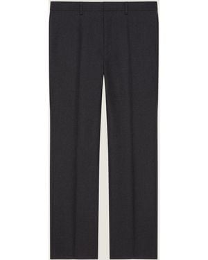 Givenchy Straight Leg Tailored Trousers - Blue