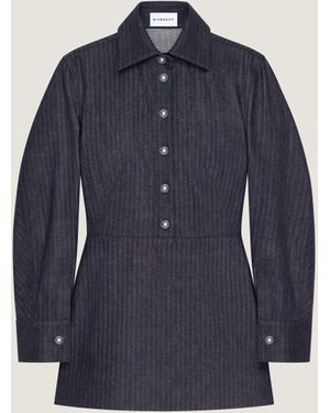 Givenchy Cocoon Mini Dress - Blue