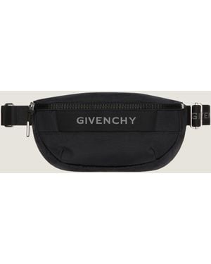 Givenchy Sac ceinture G-Trek en nylon - Noir