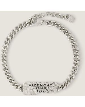 Givenchy Bracciale Tape in metallo e smalto - Neutro