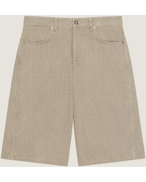 Givenchy Couture Seam Bermuda Shorts - Natural