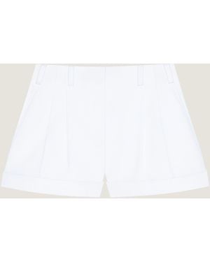 Givenchy Double Pleat Shorts - White