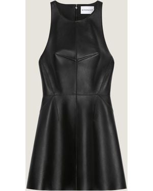 Givenchy Mini robe en cuir - Noir
