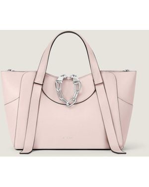 Givenchy Sac The Snatch petit modèle en cuir - Neutre