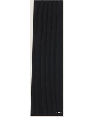 Givenchy Sciarpa in lana con spilla - Nero