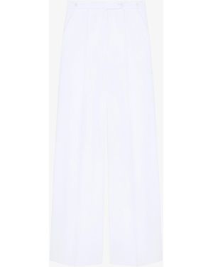 Givenchy Pleated Trousers - White