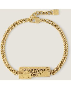 Givenchy Tape Bracelet In Metal And Enamel - Metallic