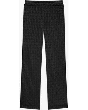 Givenchy Pantaloni da jogging in jacquard Monogram 72 - Nero